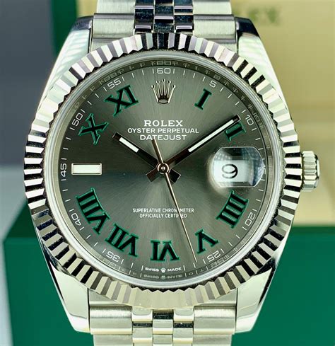 126334 rolex wimbledon|Rolex datejust 41 ref 126334.